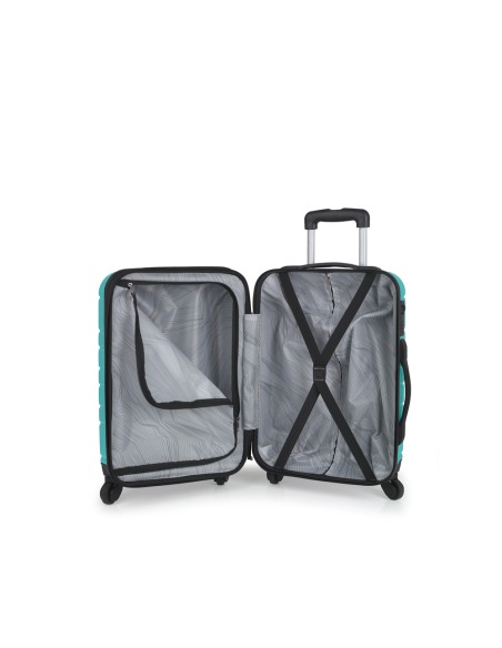 Maleta Trolley Cabina Gabol Zero Turquesa Maleta Trolley Cabina Gabol Zero Turquesa