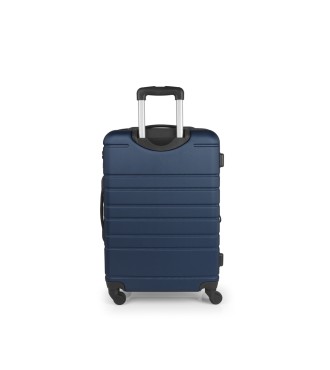 Maleta Trolley Mediana Gabol Zero Azul 2
