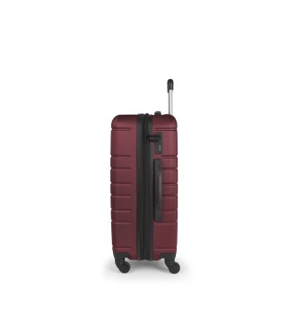 Maleta Trolley Mediana Gabol Zero Rojo 2