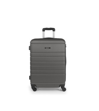 Maleta Trolley Mediana Gabol Zero Gris