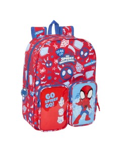 MOCHILA INFANTIL BOLSILLOS ADAPT.CARRO SPIDEY "RESCUE" Mo...