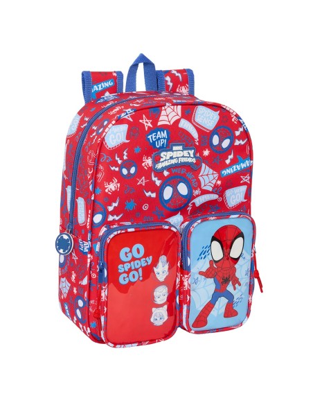 MOCHILA INFANTIL BOLSILLOS ADAPT.CARRO SPIDEY "RESCUE" Mo...