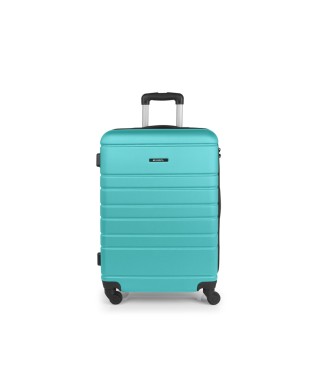 Maleta Trolley Mediana Gabol Zero Turquesa