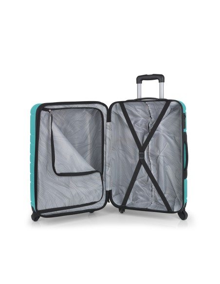 Maleta Trolley Mediana Gabol Zero Turquesa Maleta Trolley Mediana Gabol Zero Turquesa