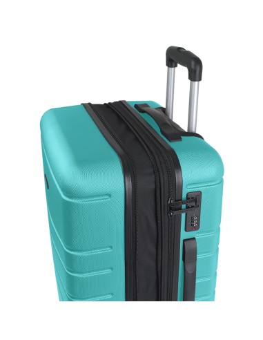 Maleta Trolley Mediana Gabol Zero Turquesa