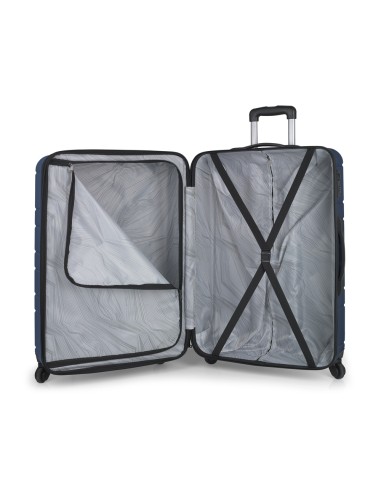 Maleta Trolley Grande Gabol Zero Azul
