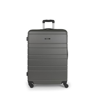Maleta Trolley Grande Gabol Zero Gris