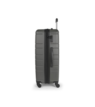 Maleta Trolley Grande Gabol Zero Gris 2