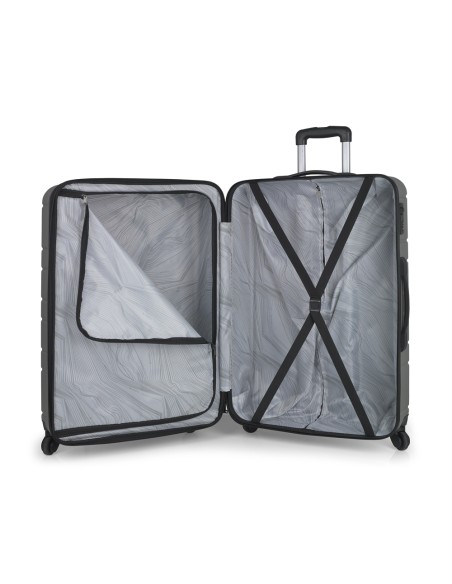 Maleta Trolley Grande Gabol Zero Gris Maleta Trolley Grande Gabol Zero Gris