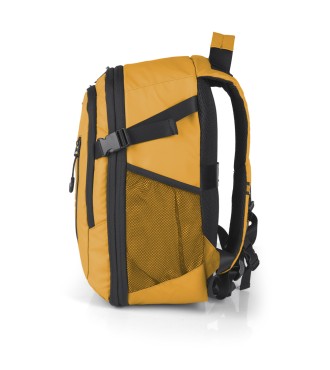 Bolso Viaje Mochila XS Underseat Gabol Canada Mostaza 2