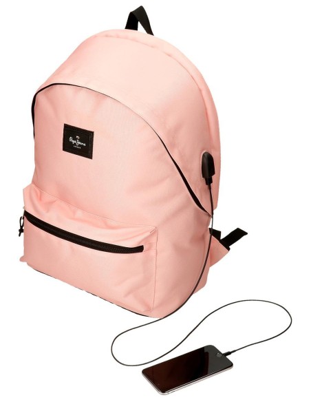 63224C2 MOCHILA PORTAORD. 2C. PJL ARIS COLORFULL ROSA C