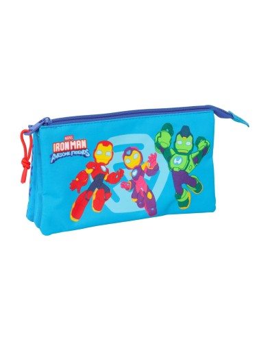 PORTATODO TRIPLE IRON MAN Portatodo Estuche | Fraber