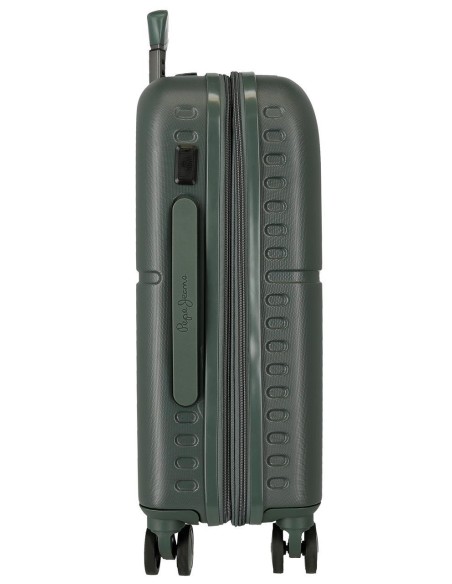 7698633 TROLLEY ABS 55CM. C/EXP. 4R. PJL ACCENT VERDE