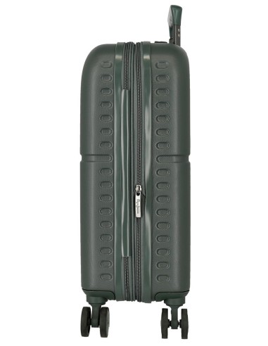 7698633 TROLLEY ABS 55CM. C/EXP. 4R. PJL ACCENT VERDE