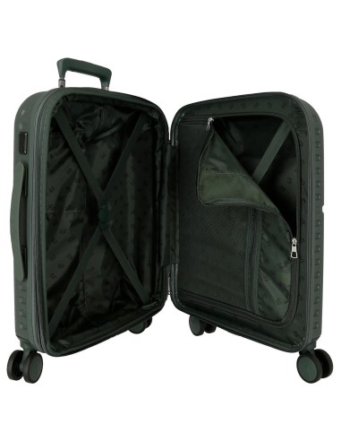 7698633 TROLLEY ABS 55CM. C/EXP. 4R. PJL ACCENT VERDE