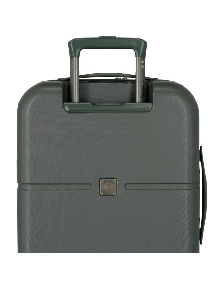 7698633 TROLLEY ABS 55CM. C/EXP. 4R. PJL ACCENT VERDE