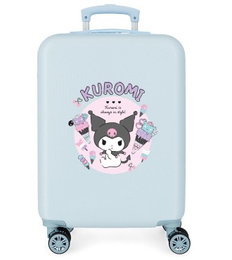 4281118 TROLLEY ABS 55CM.4R. KUROMI ALWAYS IN STYLE AZUL CLA