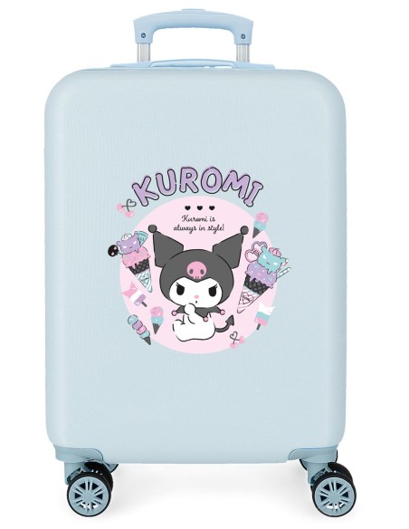4281118 TROLLEY ABS 55CM.4R. KUROMI ALWAYS IN STYLE AZUL CLA 4281118 TROLLEY ABS 55CM.4R. KUROMI ALWAYS IN STYLE AZUL CLA