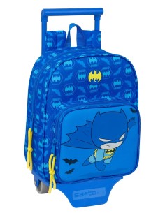 MOCH 232+CARRO 805 BATMAN PREESCOLAR Mochilas Guardería |...