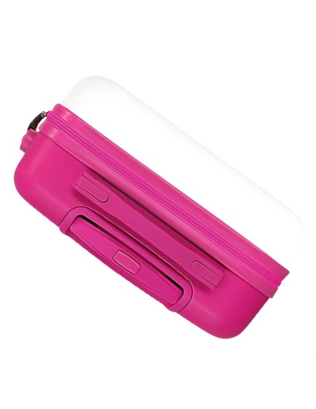 4281117 TROLLEY ABS 55CM.4R. WONDER KUROMI BLANCO-FUCSIA 4281117 TROLLEY ABS 55CM.4R. WONDER KUROMI BLANCO-FUCSIA