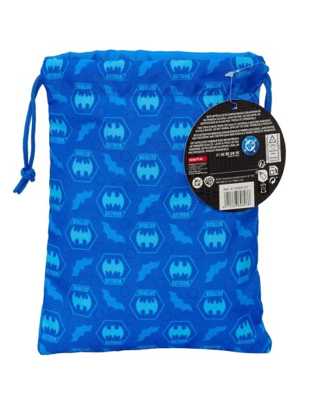 SAQUITO MERIENDA BATMAN PREESCOLAR Mochilas Saco Gym | Fr...