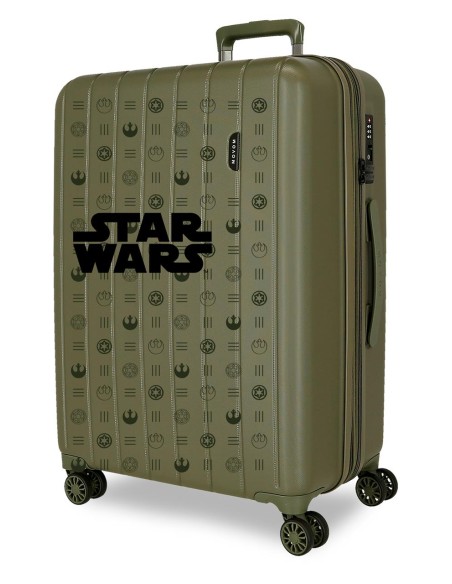 3499242 TROLLEY ABS 65CM. C/EXP. 4R. STAR WARS GREEN 3499242 TROLLEY ABS 65CM. C/EXP. 4R. STAR WARS GREEN
