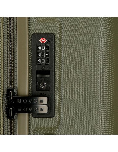 3499242 TROLLEY ABS 65CM. C/EXP. 4R. STAR WARS GREEN