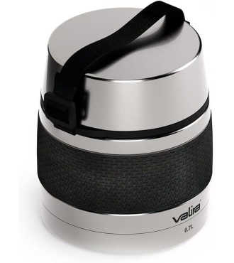 Valira 6614 Termo para sólidos con 2 contenedores interiores, Acero inoxidable, 0.7 L 2