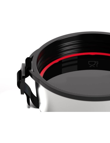 Valira 6614 Termo para sólidos con 2 contenedores interiores, Acero inoxidable, 0.7 L