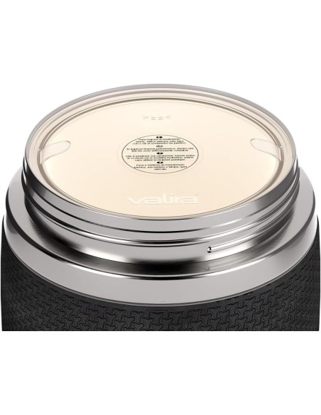 Valira VAN6615 Inoxterm - Termo para sólidos con 2 contenedores interiores, Gris, 1 L Valira VAN6615 Inoxterm - Termo para sólidos con 2 contenedores interiores, Gris, 1 L