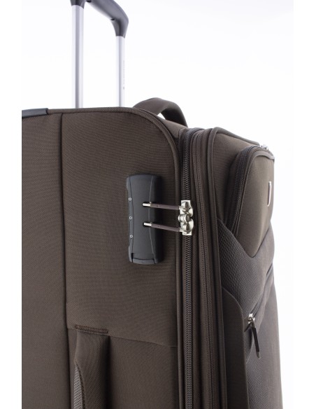 Maleta Mediana Gladiator 3D Marrón Maleta Mediana Gladiator 3D Marrón
