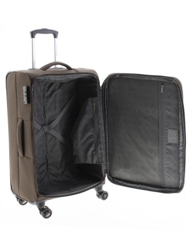 Maleta Mediana Gladiator 3D Marrón