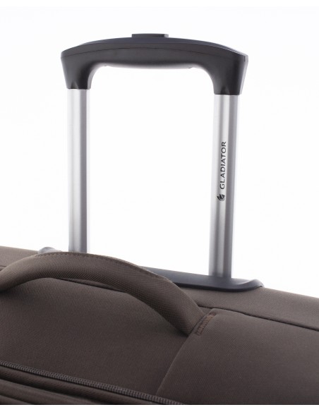 Maleta Mediana Gladiator 3D Marrón Maleta Mediana Gladiator 3D Marrón