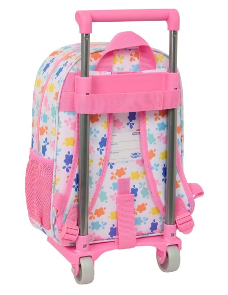 MOCH 185+CARRO 705 PEPPA PIG "BABY PIG" Mochilas Guarderí...