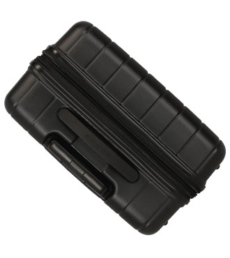 3519241 TROLLEY ABS 65CM. C/EXP. 4R. MICKEY WAITING NEGRO