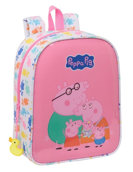 MOCHILA GUARDERIA ADAPT.CARRO PEPPA PIG "BABY PIG" Mochil...