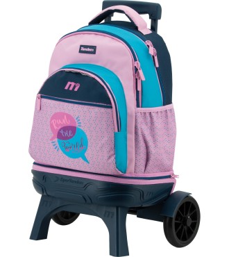 Mochila Carro Fijo Compact Desmontable Ruedas Grandes Tandem Beauty