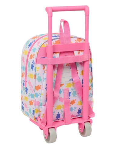 MOCH 232+CARRO 805 PEPPA PIG "BABY PIG" Mochilas Guarderí...