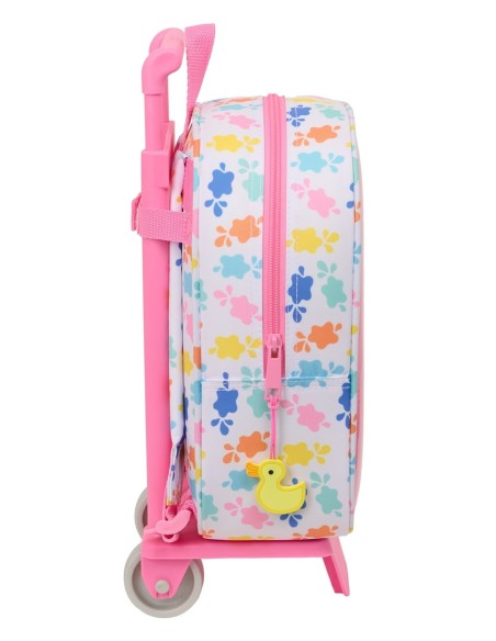 MOCH 232+CARRO 805 PEPPA PIG "BABY PIG" Mochilas Guarderí...