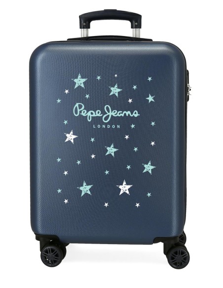 6541121 TROLLEY ABS 55CM. 4R. PJL DENIM STAR AZUL 6541121 TROLLEY ABS 55CM. 4R. PJL DENIM STAR AZUL