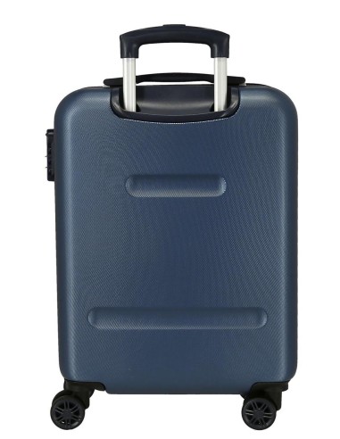 6541121 TROLLEY ABS 55CM. 4R. PJL DENIM STAR AZUL