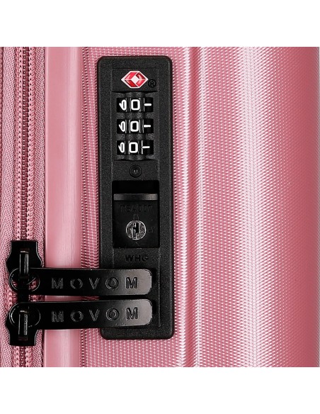 3519244 TROLLEY ABS 65CM. C/EXP. 4R. MINNIE LOVE ROSA