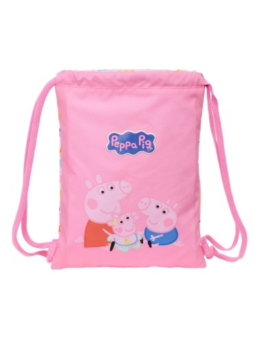SACO PLANO JUNIOR PEPPA PIG "BABY PIG" Mochilas Saco Gym ...