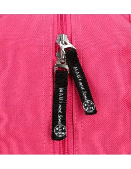 45323N1 MOCHILA ADAP. 42CM. + PORTATODO. C/CARRO. MAUI FUCSI