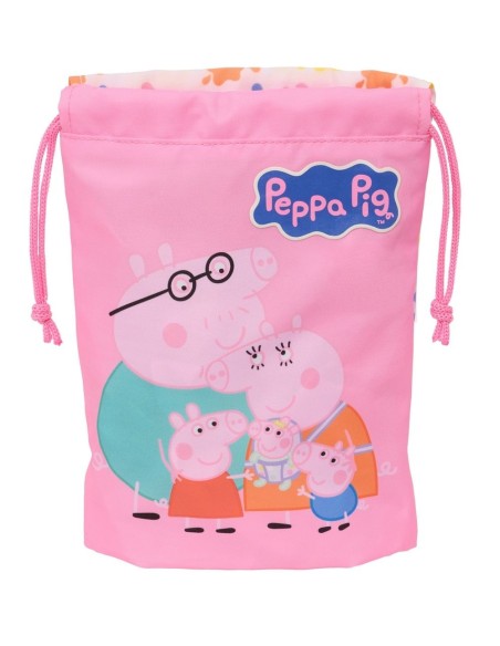 SAQUITO MERIENDA PEPPA PIG "BABY PIG" Mochilas Pre Escola...