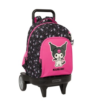 MOCHILA GDE. C/RUEDAS COMPACT EVOL. EXT. KUROMI