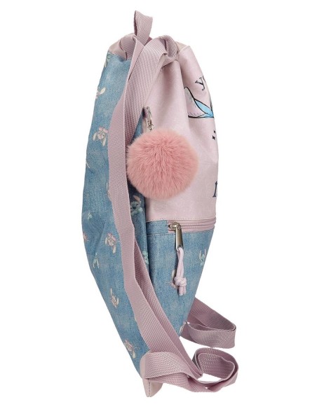 3853821 GYM SAC C/CREM. STITCH YOU ARE MAGICAL