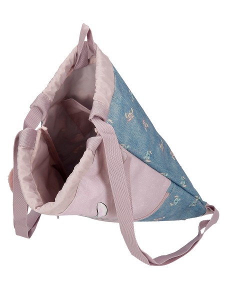 3853821 GYM SAC C/CREM. STITCH YOU ARE MAGICAL