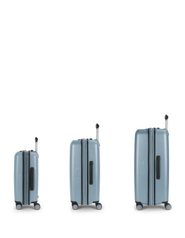 Set 3 Maletas C22-M-L Gabol Brooklyn Azul Claro