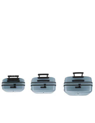 Set 3 Maletas C22-M-L Gabol Brooklyn Azul Claro